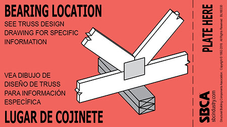 Bearing Location Tag (1,000 tags)
